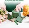 8 Pcs Floral Foam Blocks (Larger Size 9" X 4" X 3" Each) Florist Flower Foam Green Bricks Applied Dry or Wet Flower Foam Bricks Arrangement Supplies for Artificial or Fresh Flowers